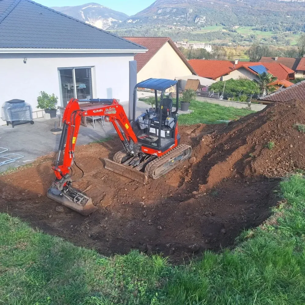 Création de jardin à Anglefort