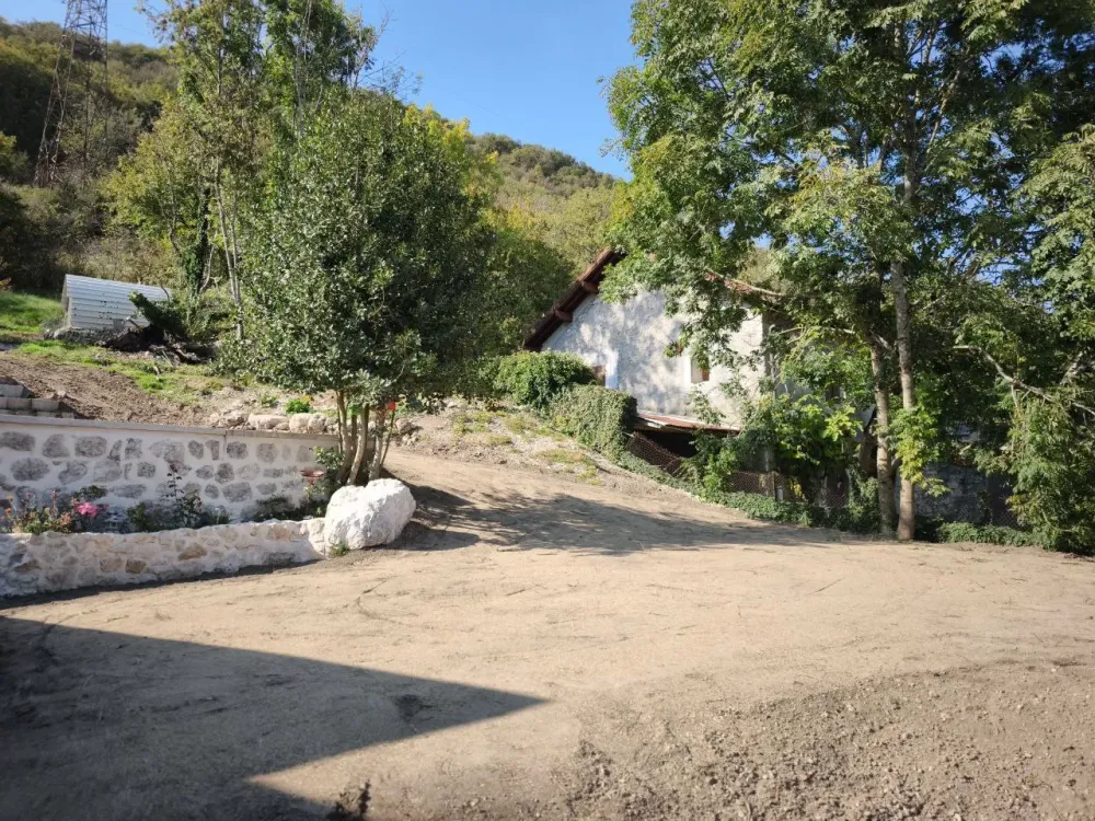 Terrassement à Anglefort